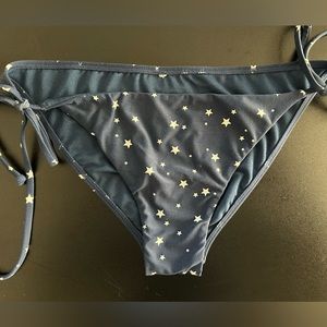 Billabong navy blue with stars bikini bottoms